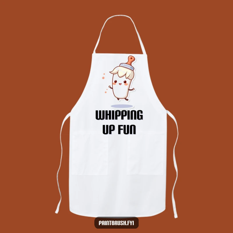 Funny Artist Apron: Spinning Creations, Hat Fun, Hilarious Gift