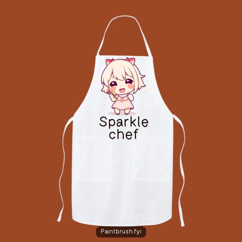 Funny Glitter Artist Apron - Hilarious & Meticulous Crafting Accessory