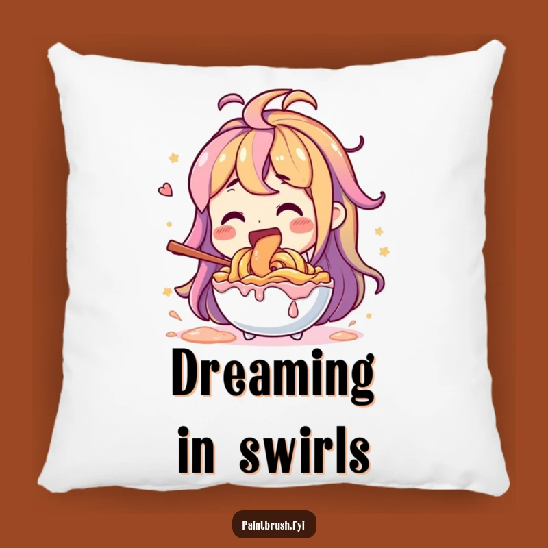 Funny Art Mixer Pillow - Cozy & Hilarious Vibrant Color Accent Pillow