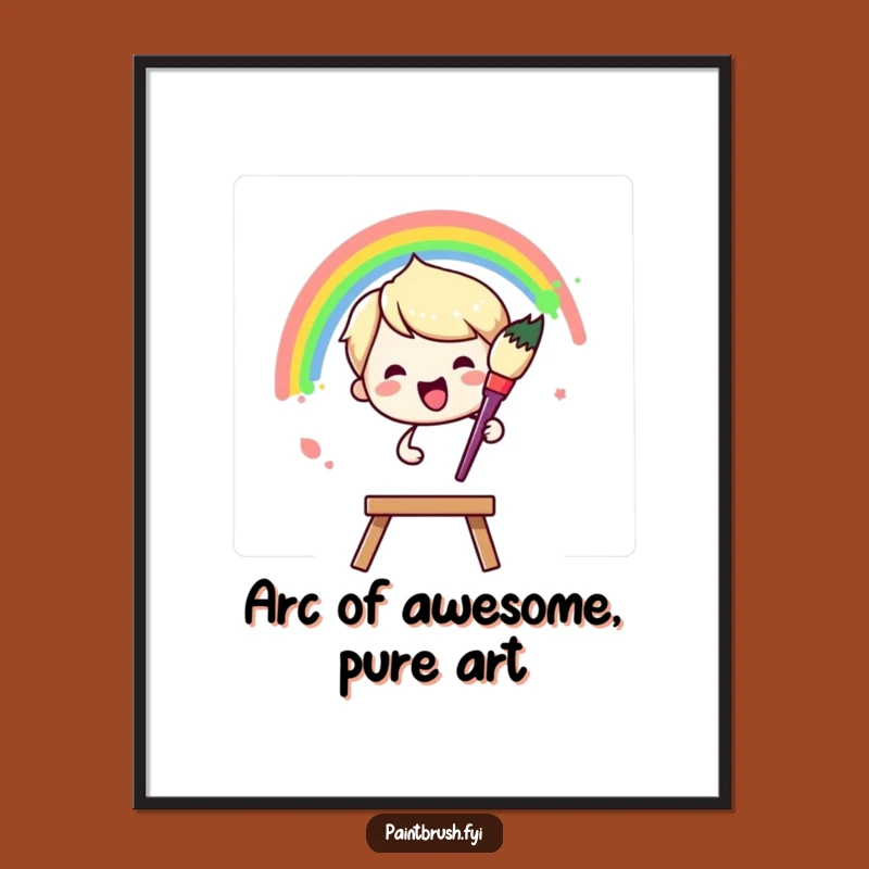 Colorful Free Printable Wall Art: Rainbow Canvas - Joyful Downloadable Art!