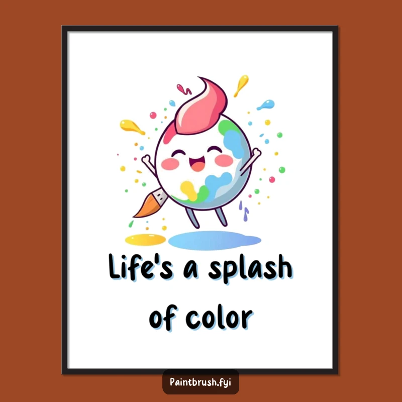 Funny Free Printable Rainbow Paint Art: Joyful Downloadable Decor for Creatives!