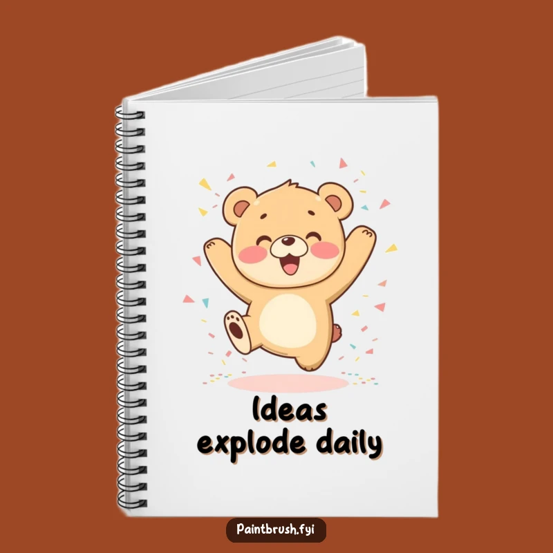 Funny Bear Cub Journal: Capture Joyful Thoughts, Unique Funny Gift for Writers!