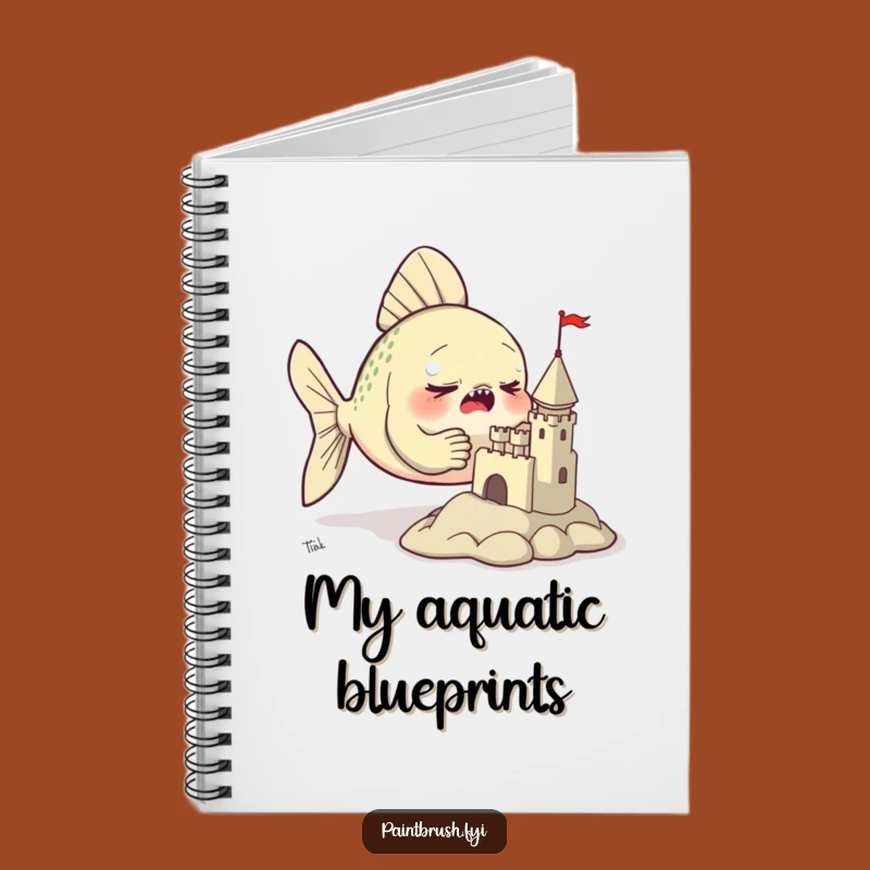 Funny Fish Sculptor Notebook: Plan Your Next Masterpiece with Fintastic Detail