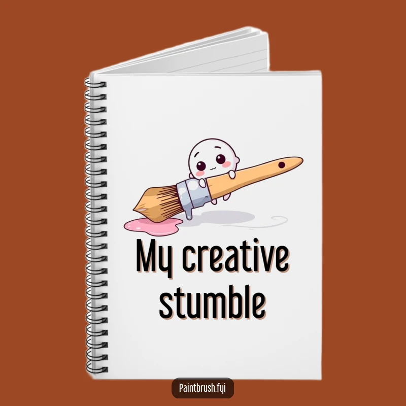 Funny Notebook: Comical Brush Trip Journal - Perfect Funny Gift for Notes